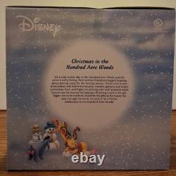 Vintage 2004 Brass Key Pooh and Friends Porcelain Village Set (NIB)