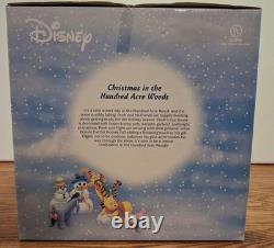 Vintage 2004 Brass Key Pooh and Friends Porcelain Village Set (NIB)