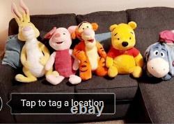 Vintage 2ft Winnie the pooh and friends