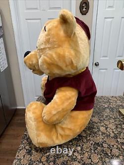 Vintage 32 Jumbo Giant Winnie the Pooh Disney Renissance Artist Extremely Rare