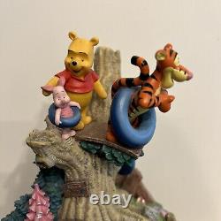 Vintage 90's Winnie the Pooh and Friends Water Fountain Disney Collectible