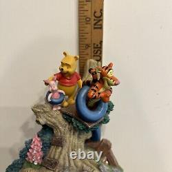 Vintage 90's Winnie the Pooh and Friends Water Fountain Disney Collectible