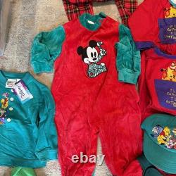 Vintage 90s Disney Store Winnie the Pooh Mickey lot of 24 pieces 6-18m