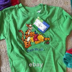 Vintage 90s Disney Store Winnie the Pooh Mickey lot of 24 pieces 6-18m