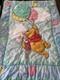 Vintage 90s Disney Winnie The Pooh Piglet Balloon Nursery Blanket Kids 100 Acre