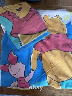 Vintage/ 90s Winnie The Pooh Comforter Set, Comforter, Sheet Set & Throw