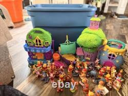 Vintage 90s Y2K Disney Winnie The Pooh Play Sets & Many Accessories Over 110 Pcs