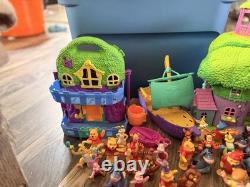 Vintage 90s Y2K Disney Winnie The Pooh Play Sets & Many Accessories Over 110 Pcs