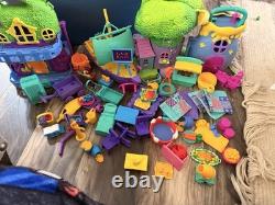 Vintage 90s Y2K Disney Winnie The Pooh Play Sets & Many Accessories Over 110 Pcs