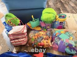 Vintage 90s Y2K Disney Winnie The Pooh Play Sets & Many Accessories Over 110 Pcs