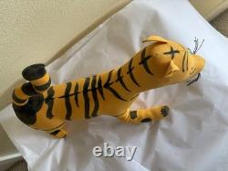 Vintage Agnes Brush Tigger Plush 14.5 Nice Color No Tears