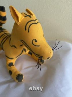 Vintage Agnes Brush Tigger Plush 14.5 Nice Color No Tears