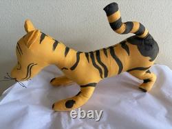Vintage Agnes Brush Tigger Plush 14.5 Nice Color No Tears