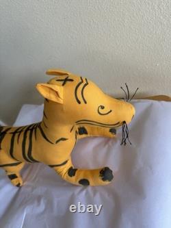 Vintage Agnes Brush Tigger Plush 14.5 Nice Color No Tears