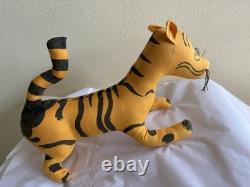 Vintage Agnes Brush Tigger Plush 14.5 Nice Color No Tears