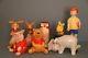 Vintage Beswick England Ceramic Winnie The Pooh Complete Set Of 8