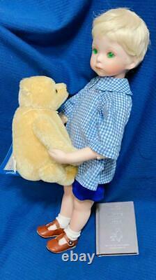 Vintage Classic Pooh Christopher Robin Bisque Doll by Gabriel Mint