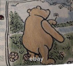 Vintage Classic Winnie The Pooh Woven Tapestry Baby Nursery