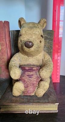 Vintage Classic Winnie the Pooh BookendsPooh BearNurseryBooks Some Chips