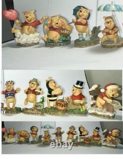 Vintage Danbury Mint Winnie The Pooh Perpetual Calendar Figurines
