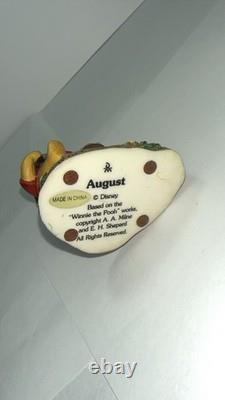 Vintage Danbury Mint Winnie The Pooh Perpetual Calendar Figurines