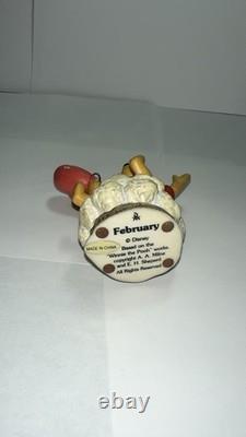 Vintage Danbury Mint Winnie The Pooh Perpetual Calendar Figurines