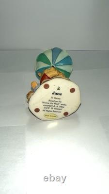 Vintage Danbury Mint Winnie The Pooh Perpetual Calendar Figurines