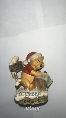 Vintage Danbury Mint Winnie The Pooh Perpetual Calendar Figurines