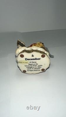 Vintage Danbury Mint Winnie The Pooh Perpetual Calendar Figurines
