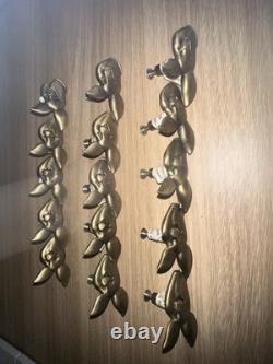 Vintage Disney Brass Draw Pulls Tigger And Piglet Lot New With Tags