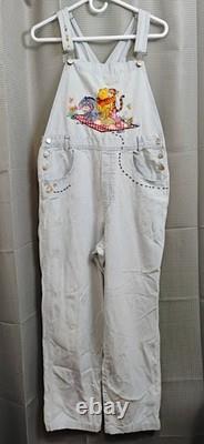 Vintage Disney Catalog Winnie The Pooh And Friends Adult Overalls Size Medium