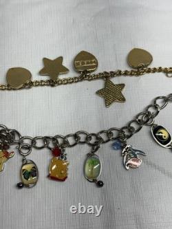 Vintage Disney Charm Bracelets Rare Collectible Disney Princess Winnie The Pooh