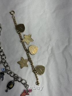 Vintage Disney Charm Bracelets Rare Collectible Disney Princess Winnie The Pooh