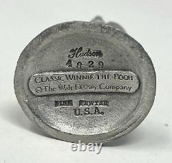 Vintage Disney Classic WINNIE THE POOH Hudson Fine Pewter Character Figurines