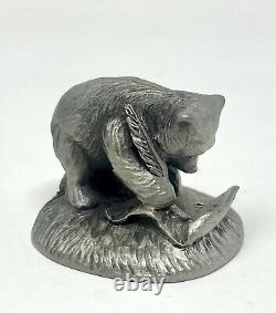 Vintage Disney Classic WINNIE THE POOH Hudson Fine Pewter Character Figurines