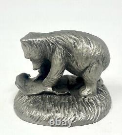 Vintage Disney Classic WINNIE THE POOH Hudson Fine Pewter Character Figurines