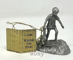 Vintage Disney Classic WINNIE THE POOH Hudson Fine Pewter Character Figurines