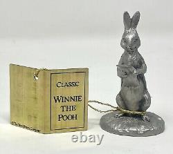 Vintage Disney Classic WINNIE THE POOH Hudson Fine Pewter Character Figurines