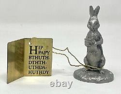 Vintage Disney Classic WINNIE THE POOH Hudson Fine Pewter Character Figurines