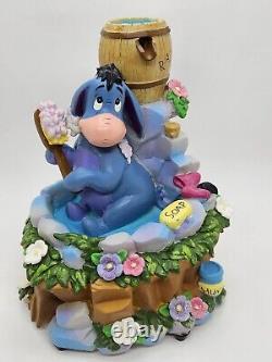 Vintage Disney Eeyore Winnie Pooh Musical Water Fountain New NIB Rare