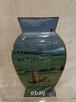 Vintage Disney Goebel Pooh Seasons Spring Kite Flying Vase Winnie the Pooh