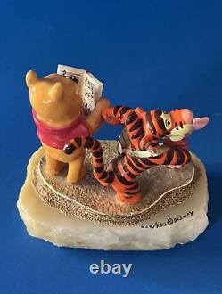 Vintage Disney Ron Lee Winnie the Pooh Signed & Numbered Sculpture Very Rare