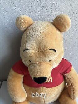 Vintage Disney Store JUMBO Winnie The Pooh Plush Stuffed Animal 36