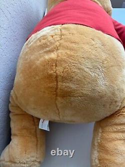 Vintage Disney Store JUMBO Winnie The Pooh Plush Stuffed Animal 36