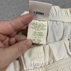 Vintage Disney Store Winnie The Pooh Shorts Medium White Boxer Tigger 90s USA