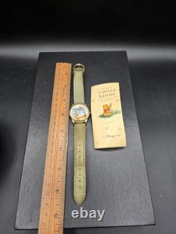 Vintage Disney Winnie The Pooh A Rather Blustery Day Watch DS 271 LE