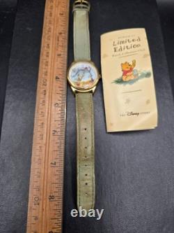 Vintage Disney Winnie The Pooh A Rather Blustery Day Watch DS 271 LE