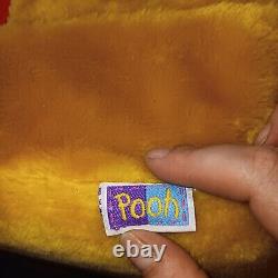 Vintage Disney Winnie The Pooh Kids Child Toddler Foam Plush Chair Bear Jumbo