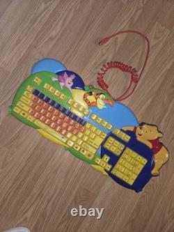 Vintage Disney Winnie The Pooh Tigger Piglet Learning Microsoft Keyboard