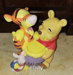 Vintage Disney Winnie The Pooh with Tigger and Piglet Cookie Jar